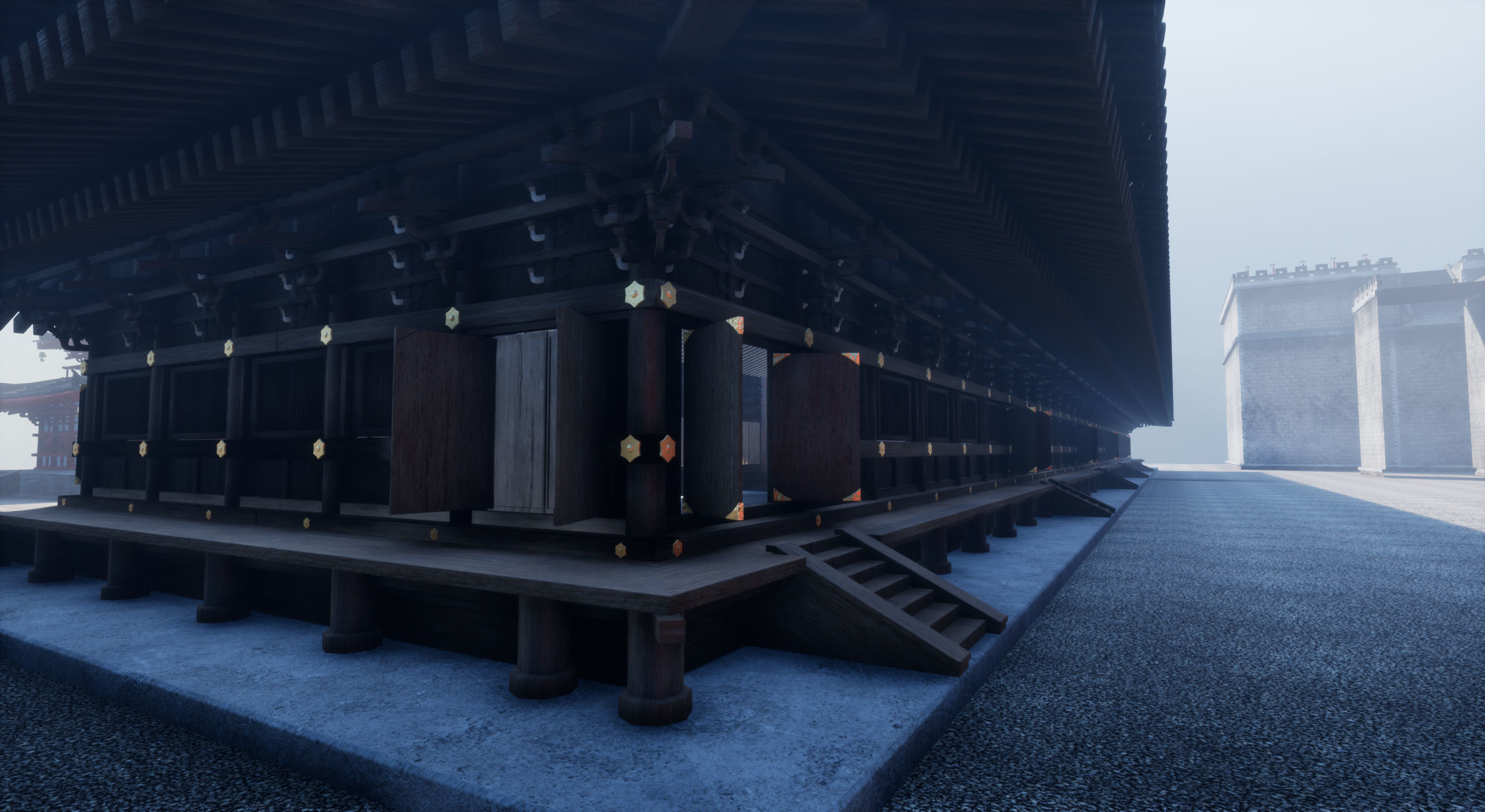 Japanese Architecture Pack - UE4 Project Low-poly 3D model_45
