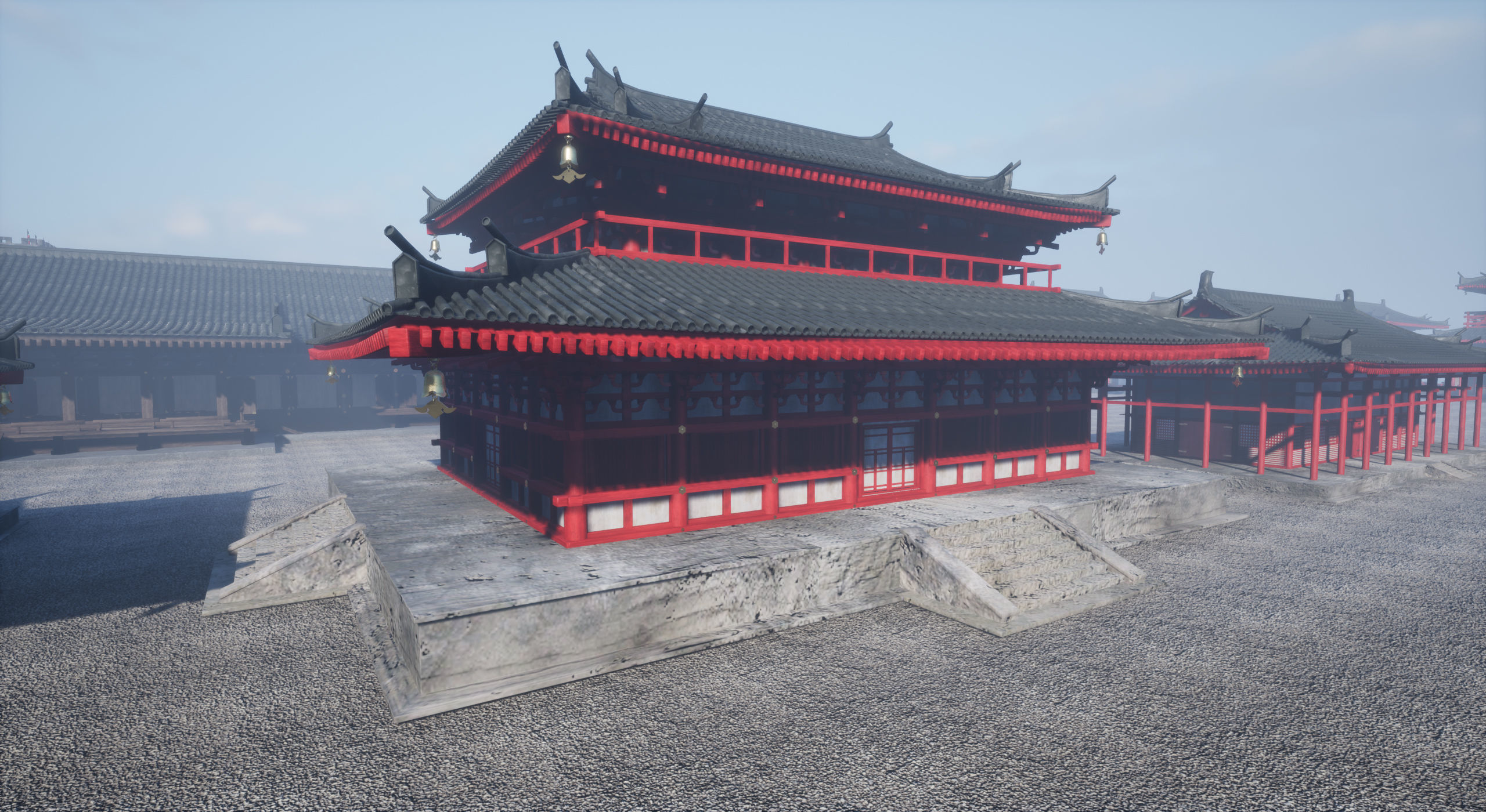 Japanese Architecture Pack - UE4 Project Low-poly 3D model_44