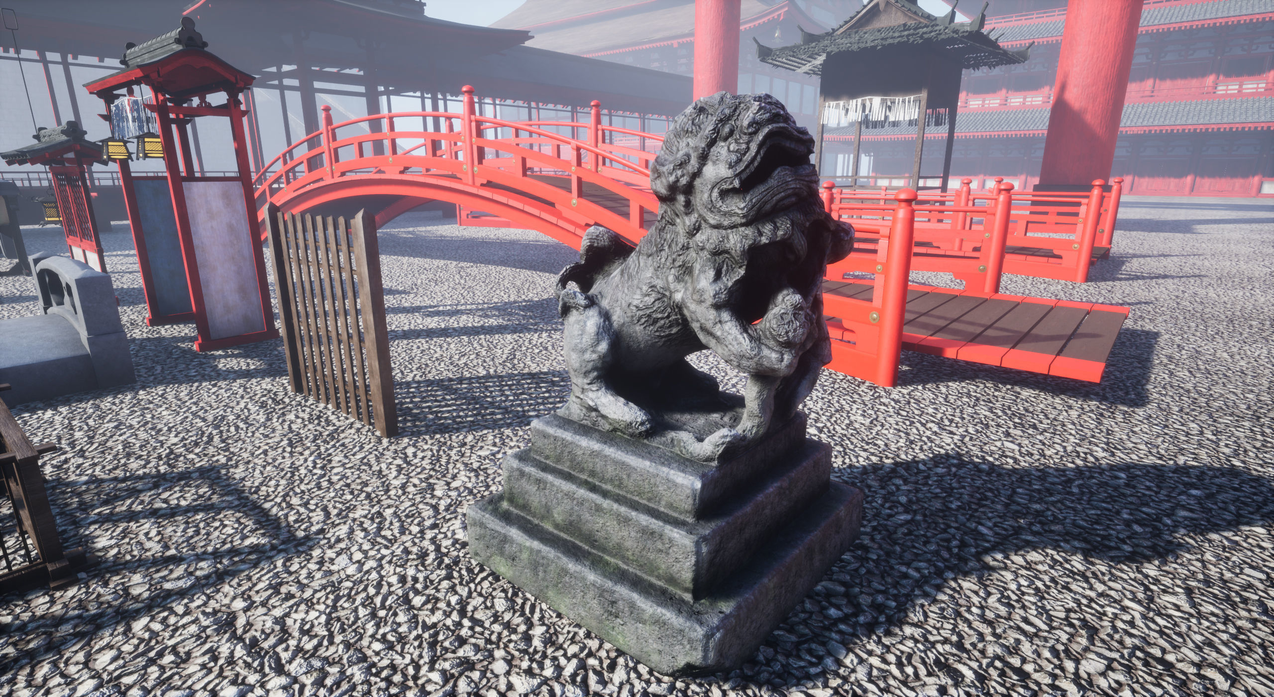 Japanese Architecture Pack - UE4 Project Low-poly 3D model_24