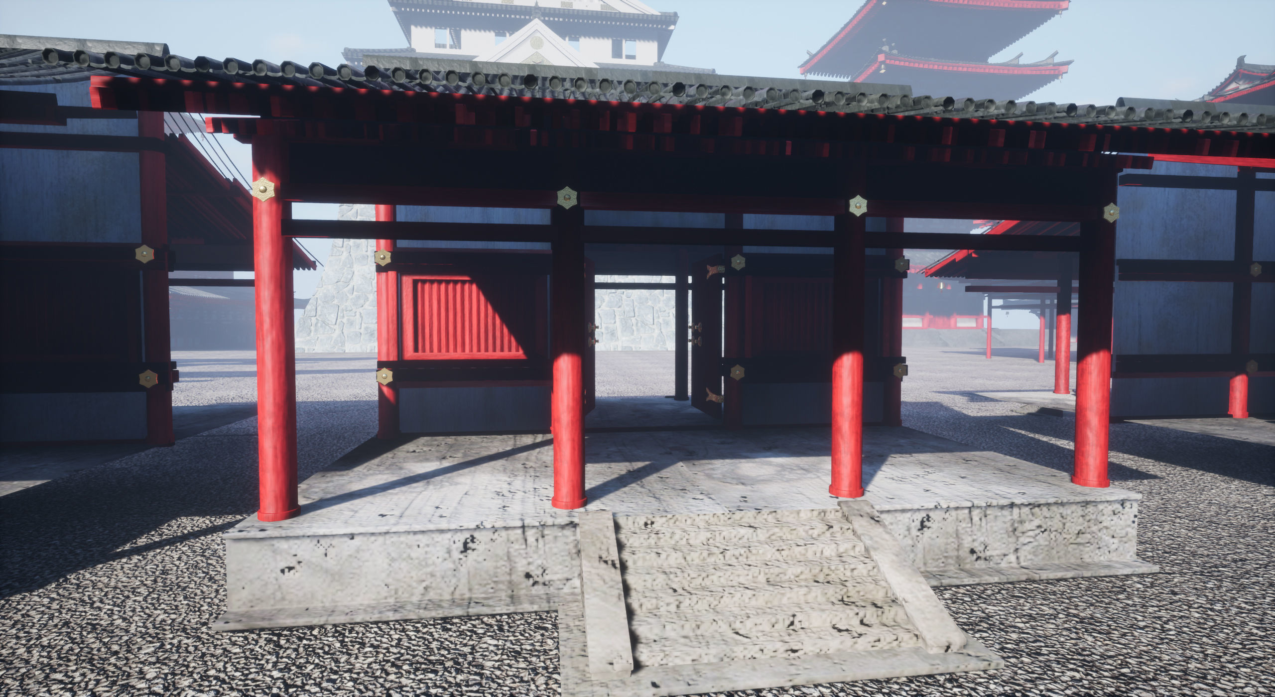 Japanese Architecture Pack - UE4 Project Low-poly 3D model_32