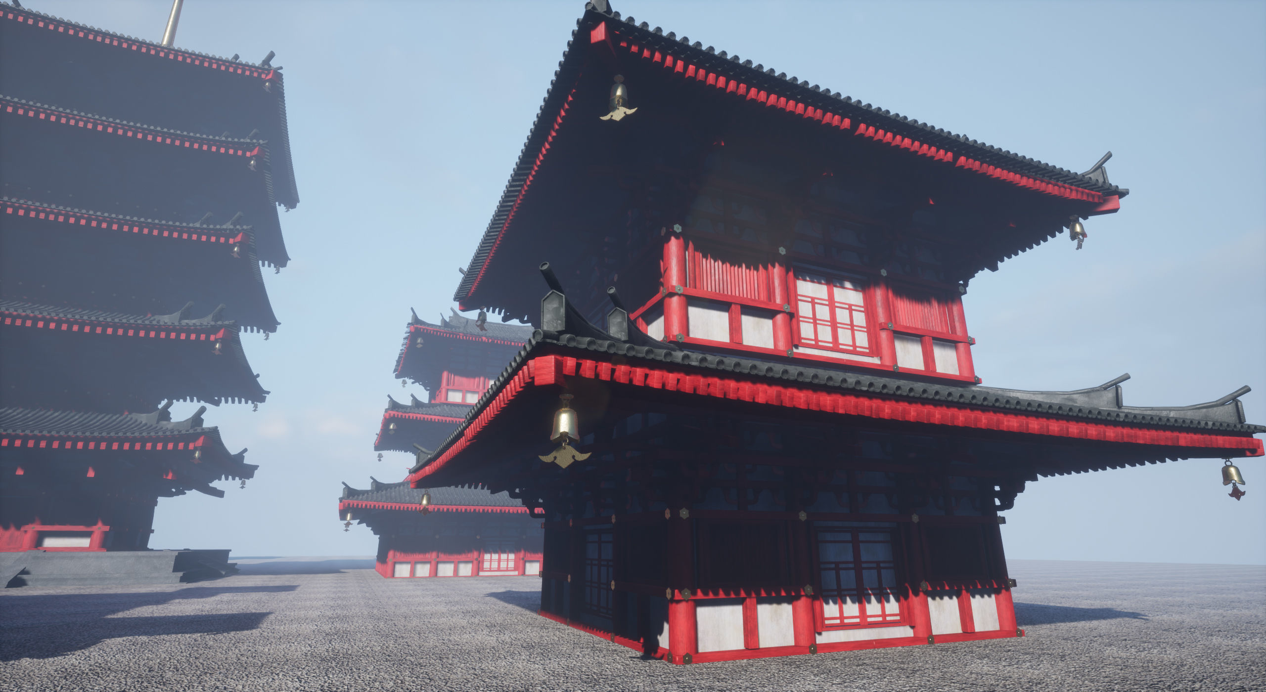 Japanese Architecture Pack - UE4 Project Low-poly 3D model_27