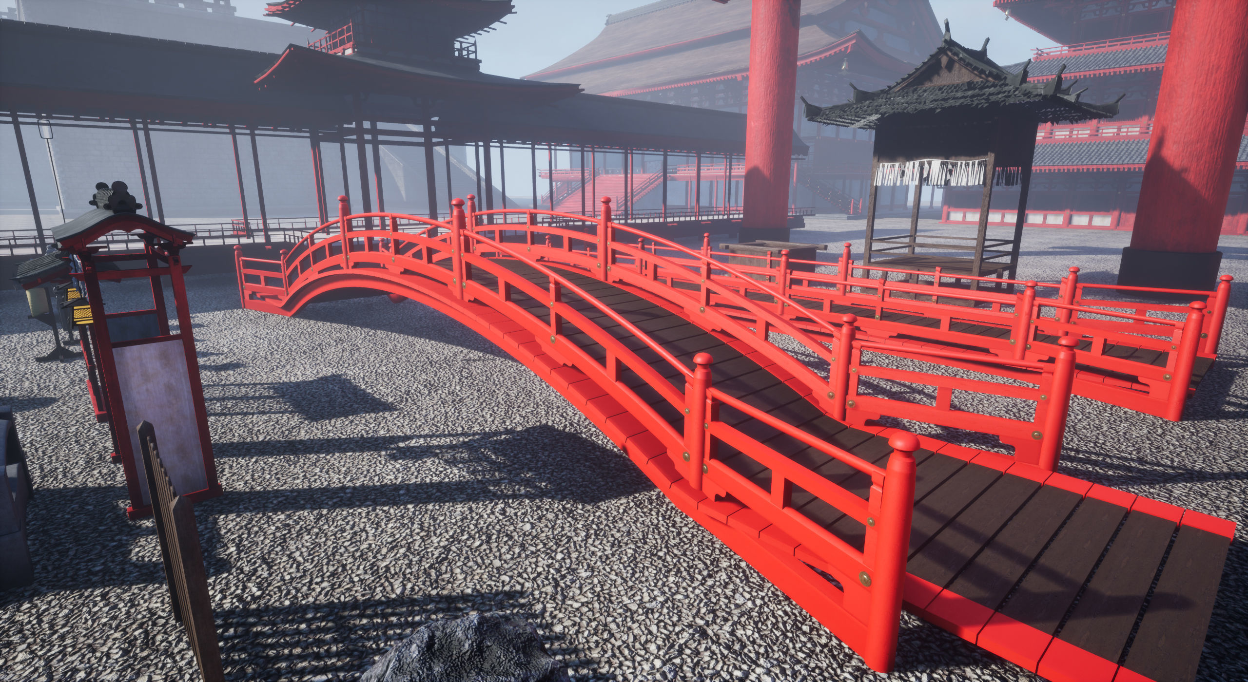 Japanese Architecture Pack - UE4 Project Low-poly 3D model_23