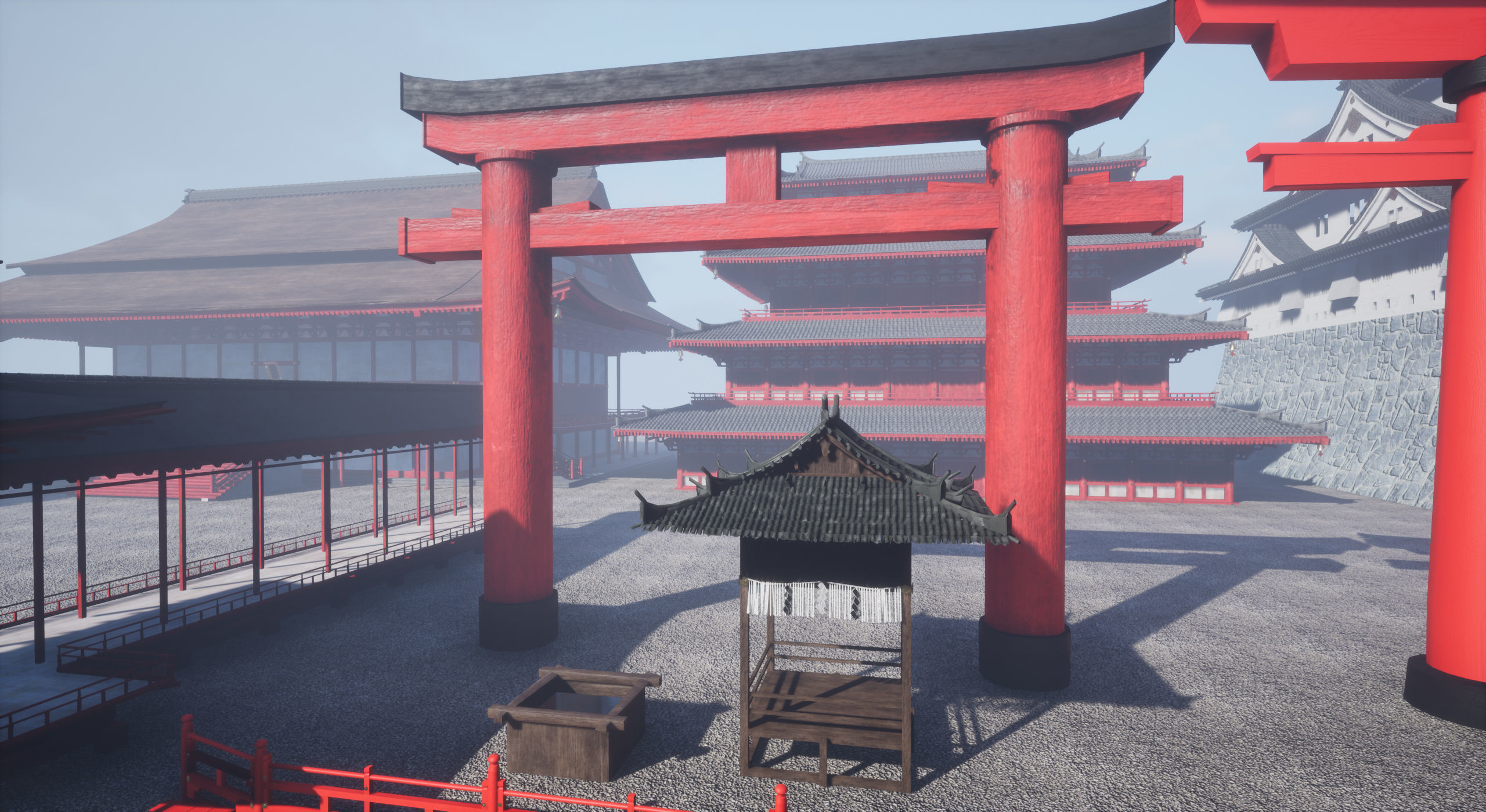Japanese Architecture Pack - UE4 Project Low-poly 3D model_18