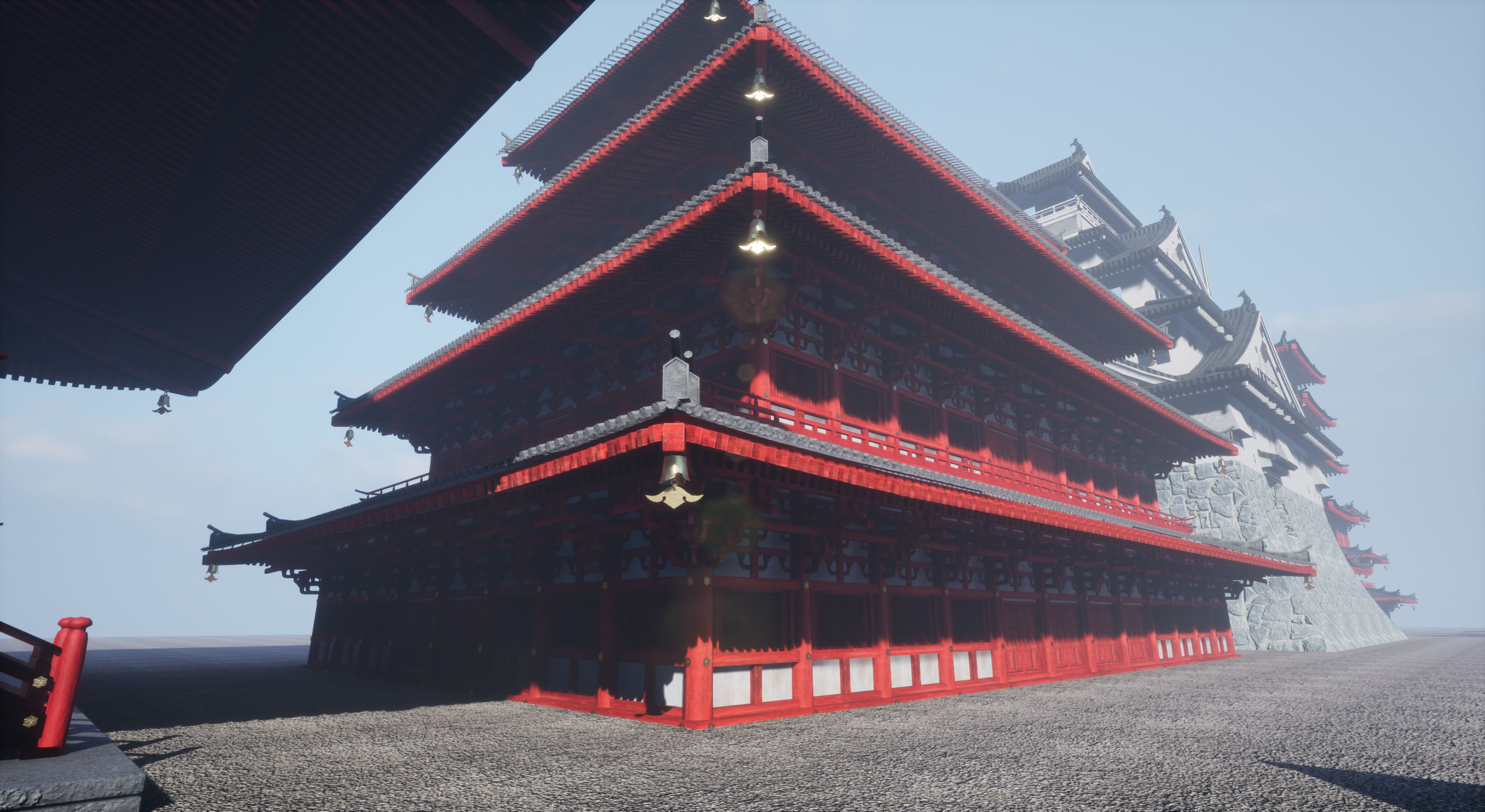 Japanese Architecture Pack - UE4 Project Low-poly 3D model_11