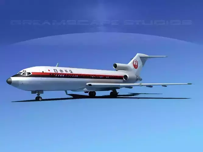 Boeing 727-100 Japan Airlines 2