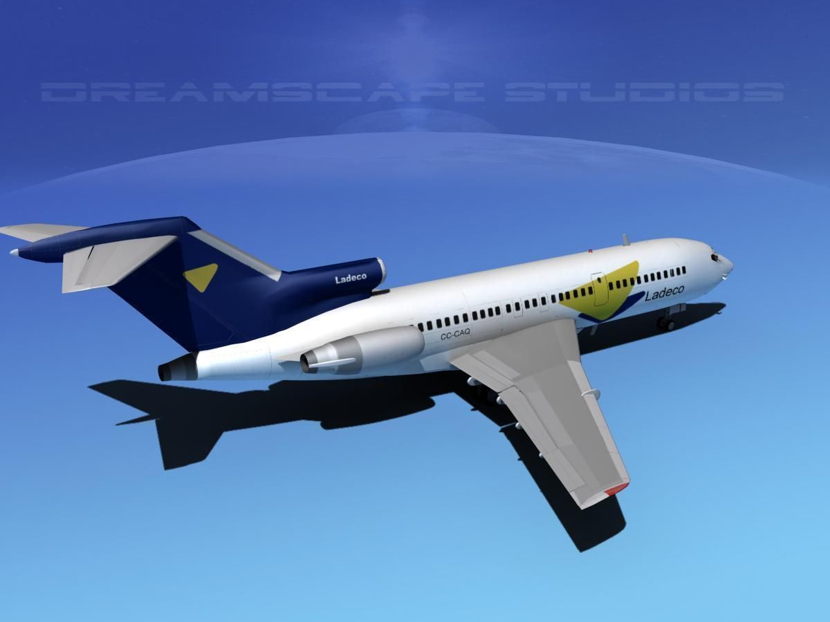 Boeing 727-100 Ladeco 2 3D model_3
