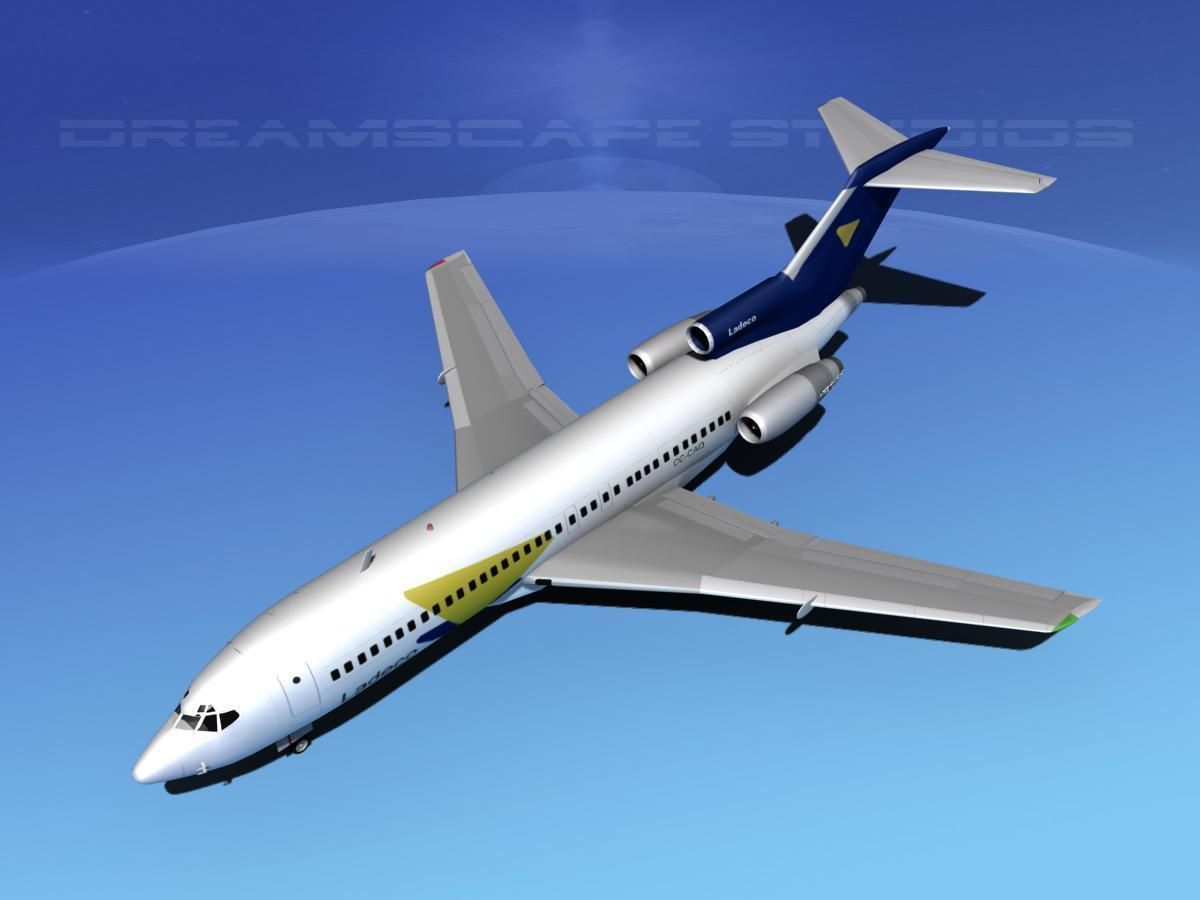 Boeing 727-100 Ladeco 2 3D model_10