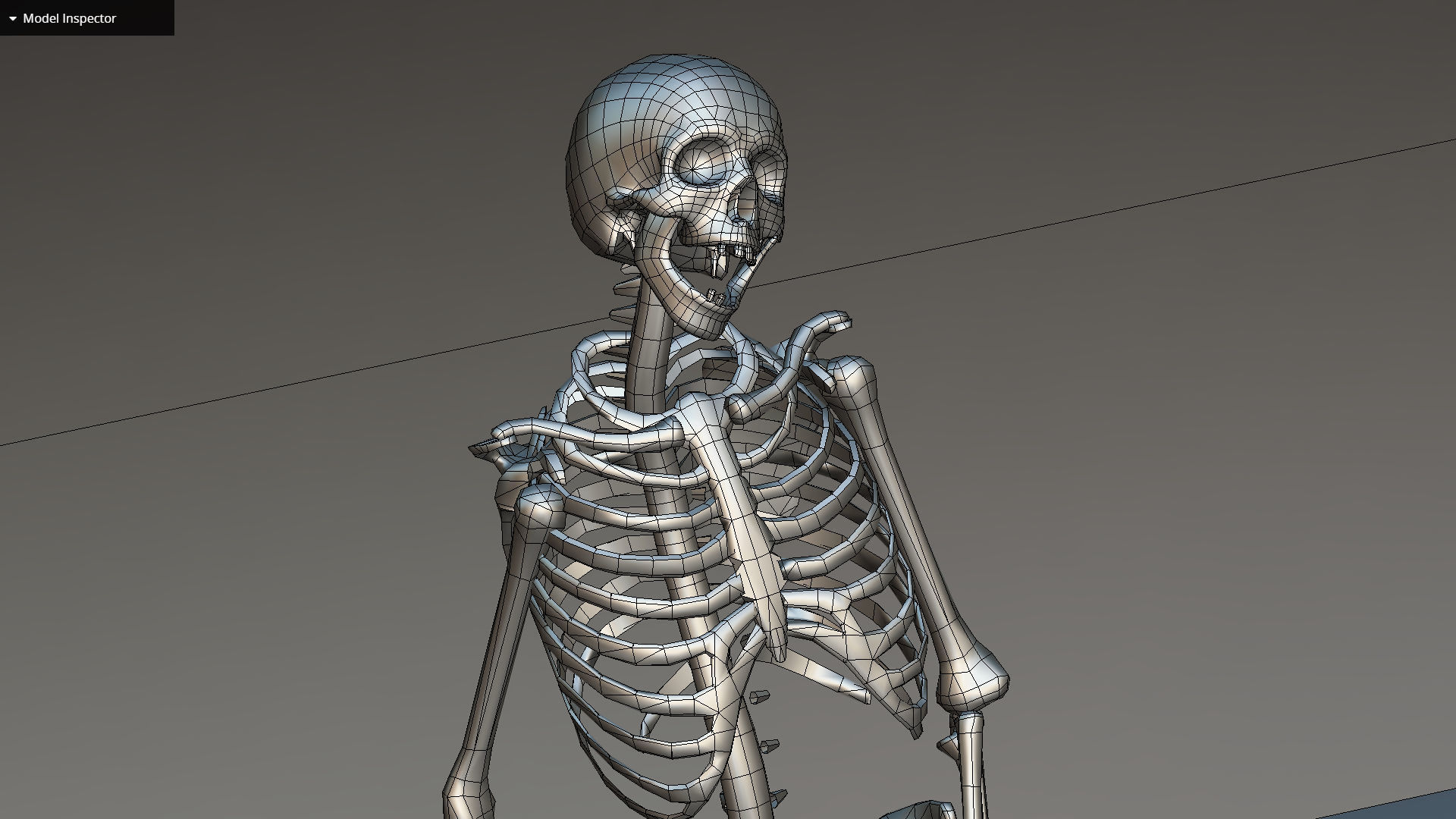 remains skeleton bone big pack 3d model Low-poly 3D model_51