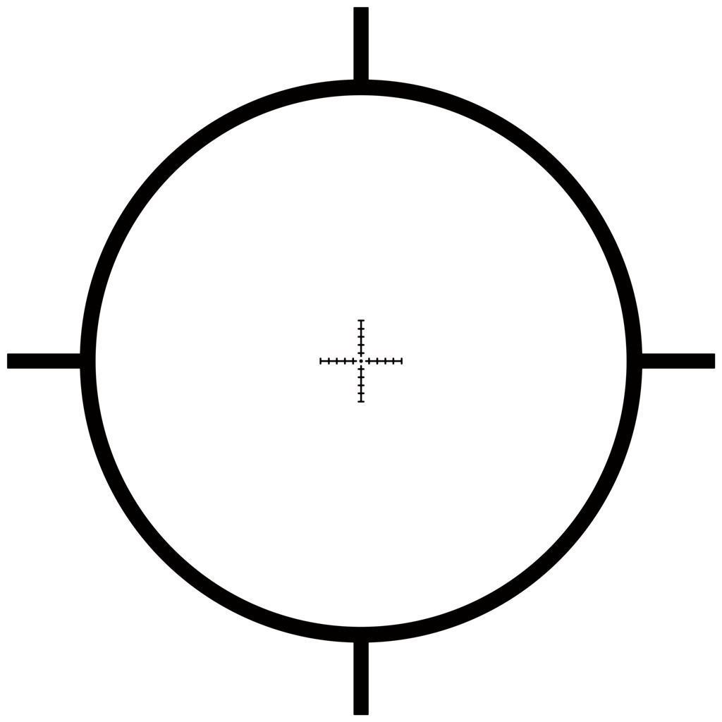EOTech Vudu 1-6x Low Power Variable Optic Low-poly 3D model_10