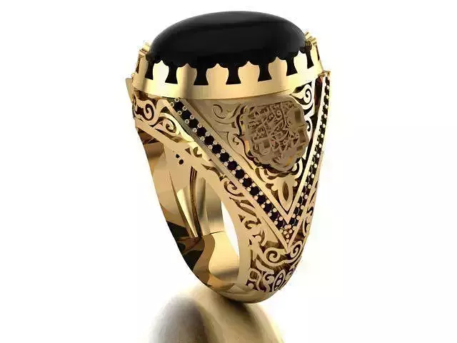 dominion of the ottoman empire ring  3D print model
