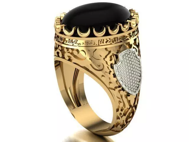 dominion of the ottoman empire ring  3D print model_0