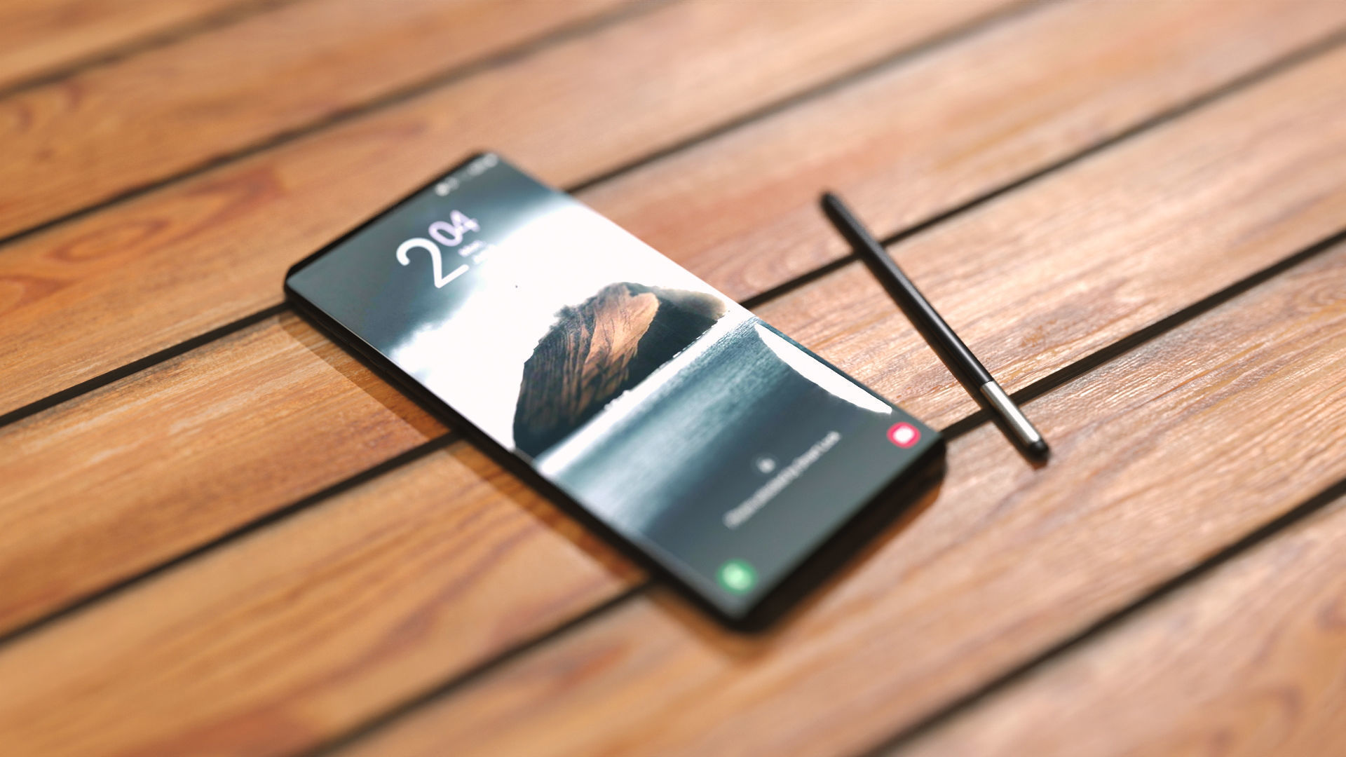 Smartphone Low-poly 3D model_5