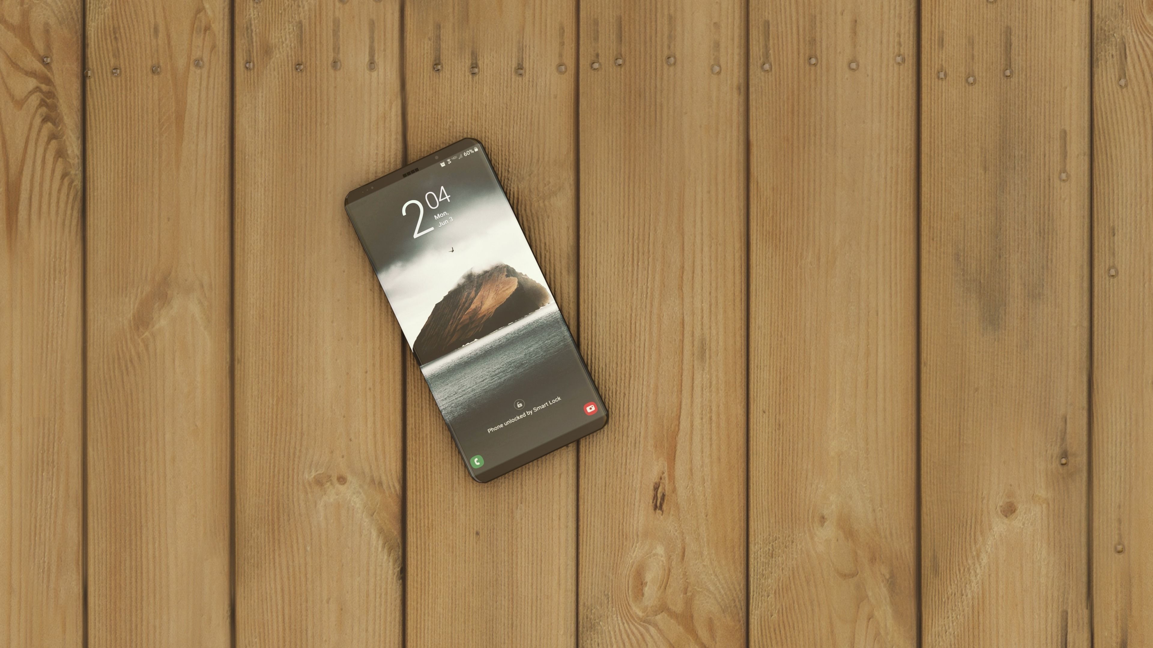 Smartphone Low-poly 3D model_6