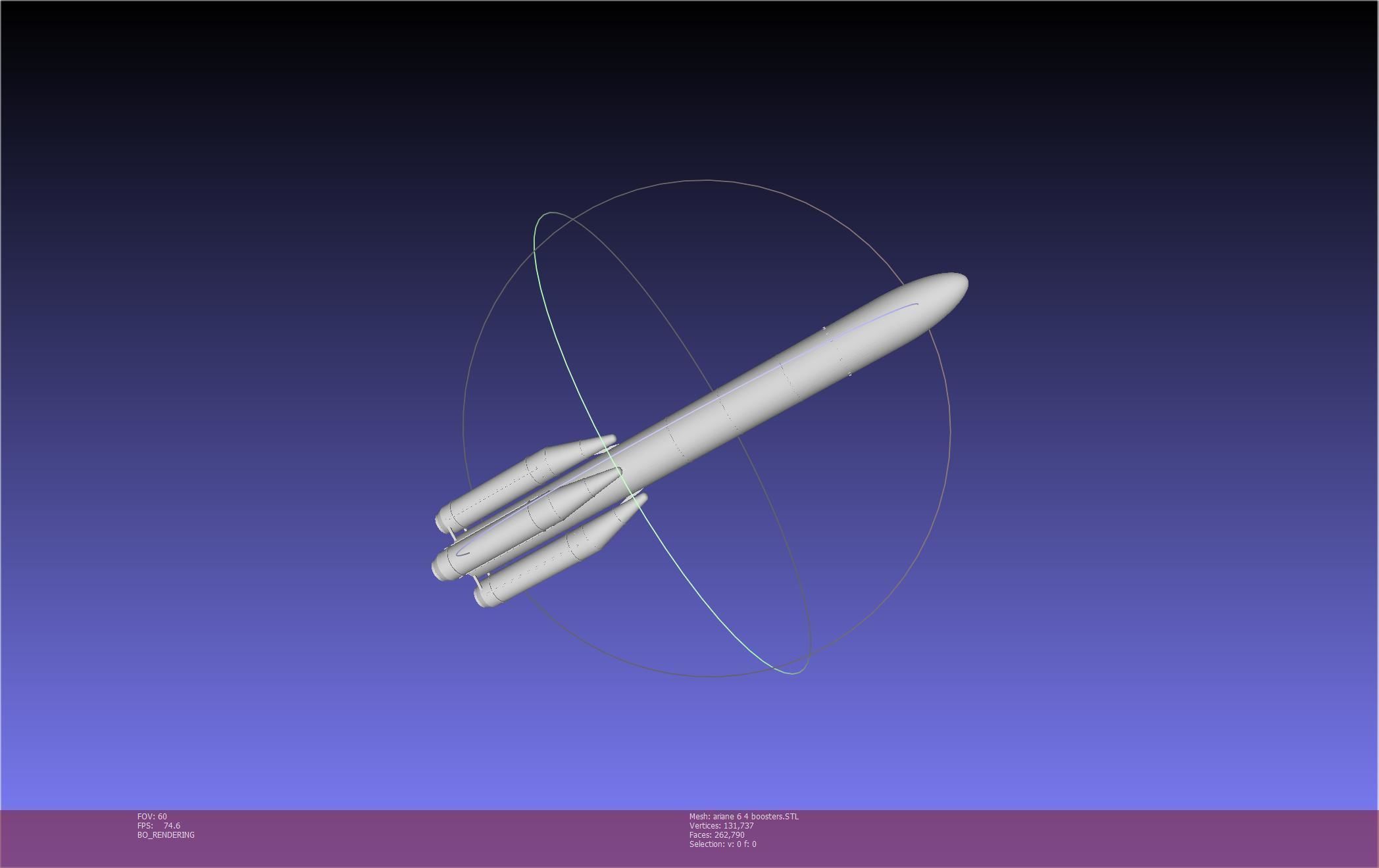 Ariane 6 Rocket - Detail Printable Scale Model 3D print model_54