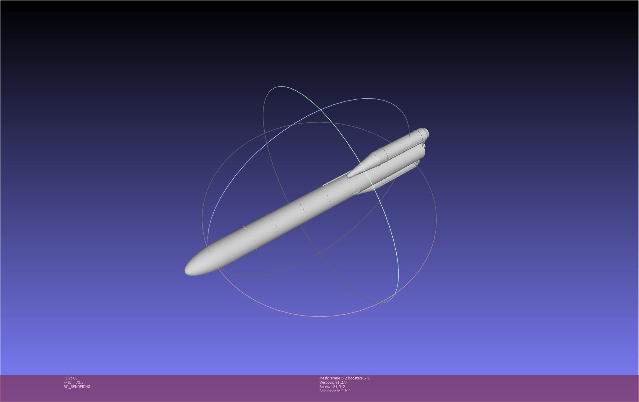 Ariane 6 Rocket - Detail Printable Scale Model 3D print model_35