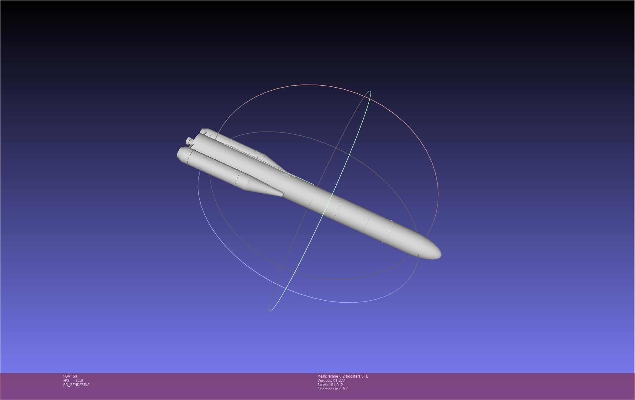 Ariane 6 Rocket - Detail Printable Scale Model 3D print model_32
