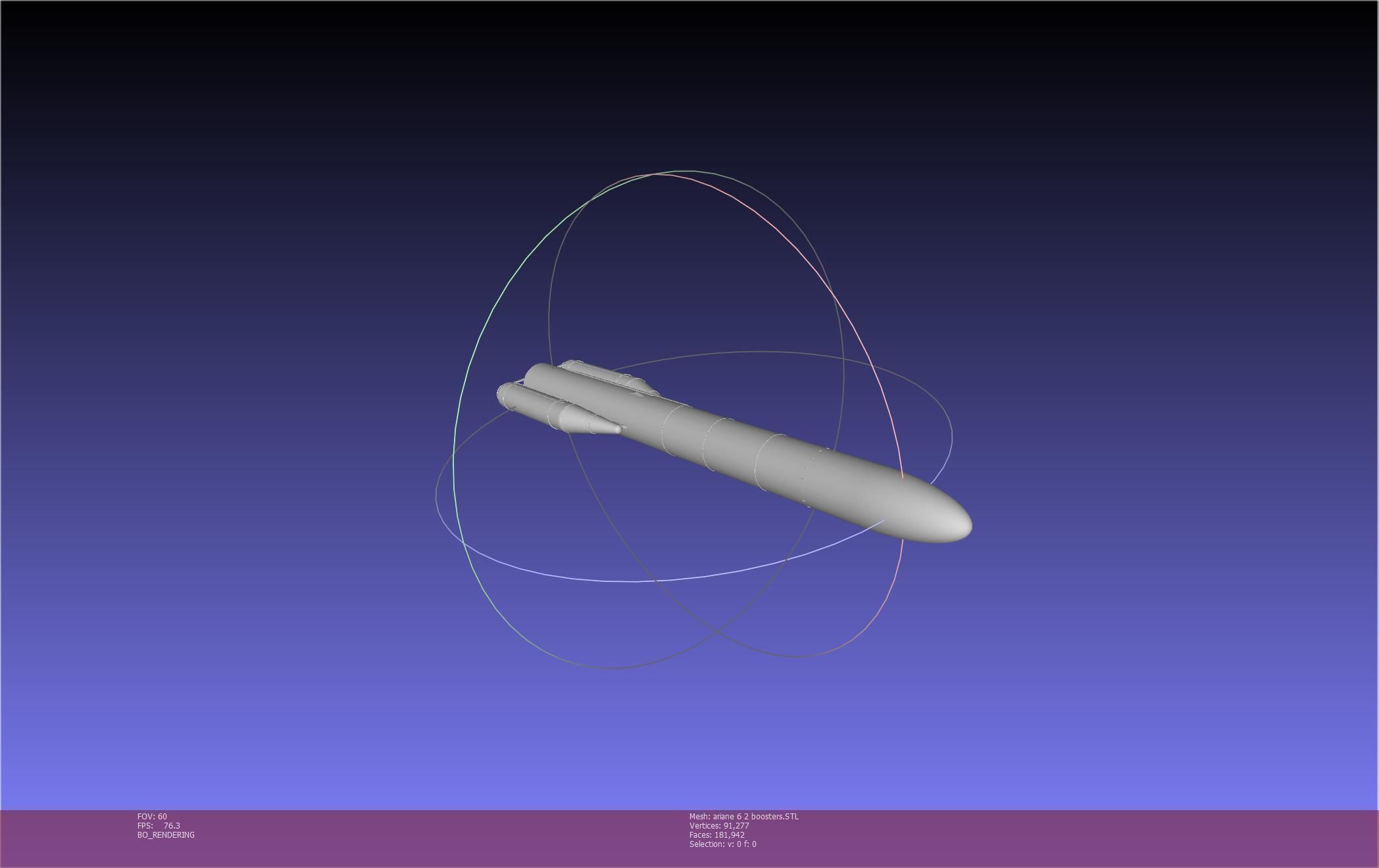 Ariane 6 Rocket - Detail Printable Scale Model 3D print model_33