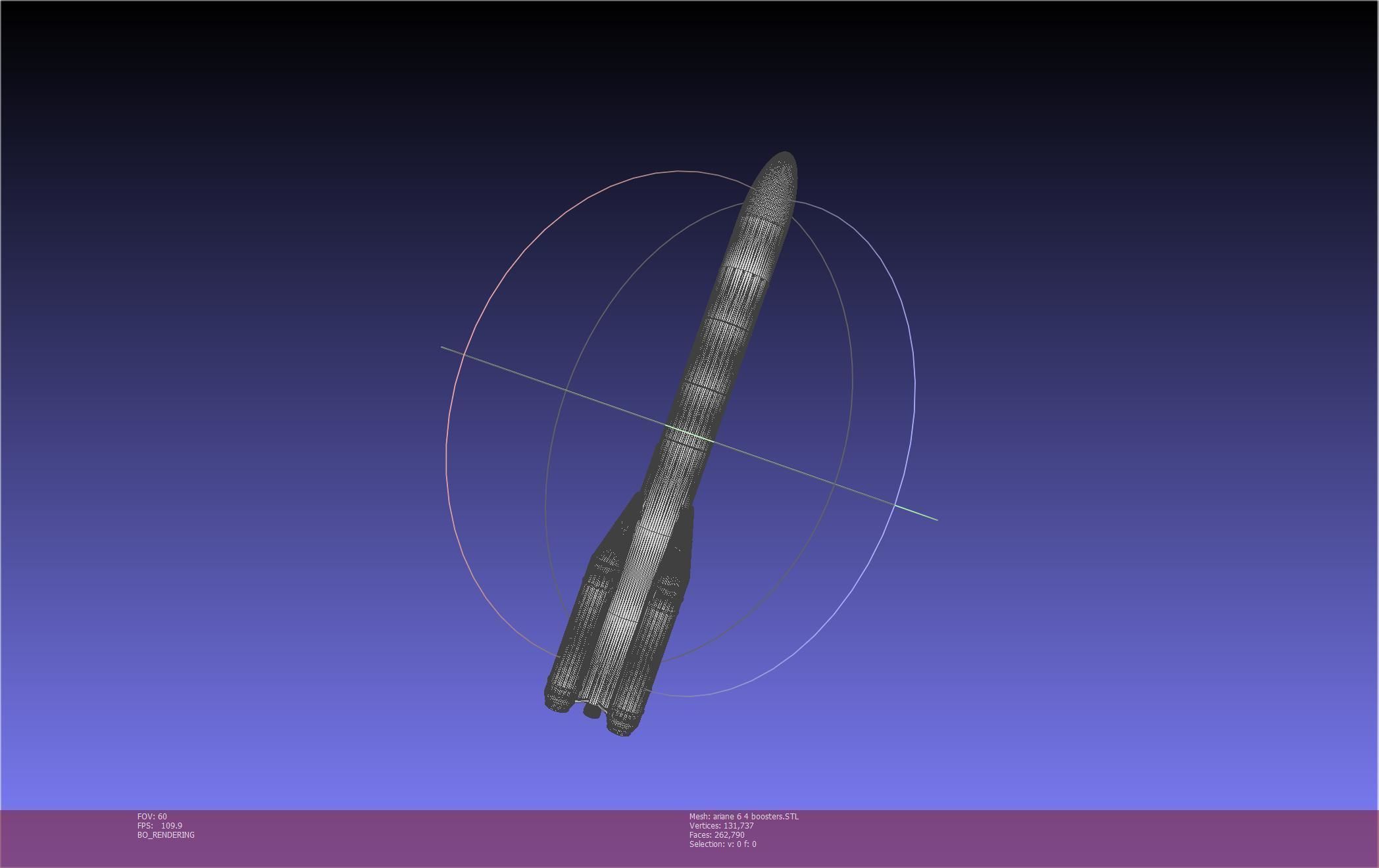 Ariane 6 Rocket - Detail Printable Scale Model 3D print model_48
