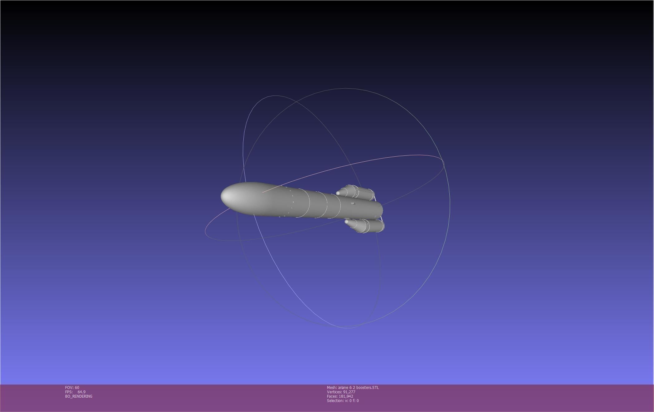 Ariane 6 Rocket - Detail Printable Scale Model 3D print model_30