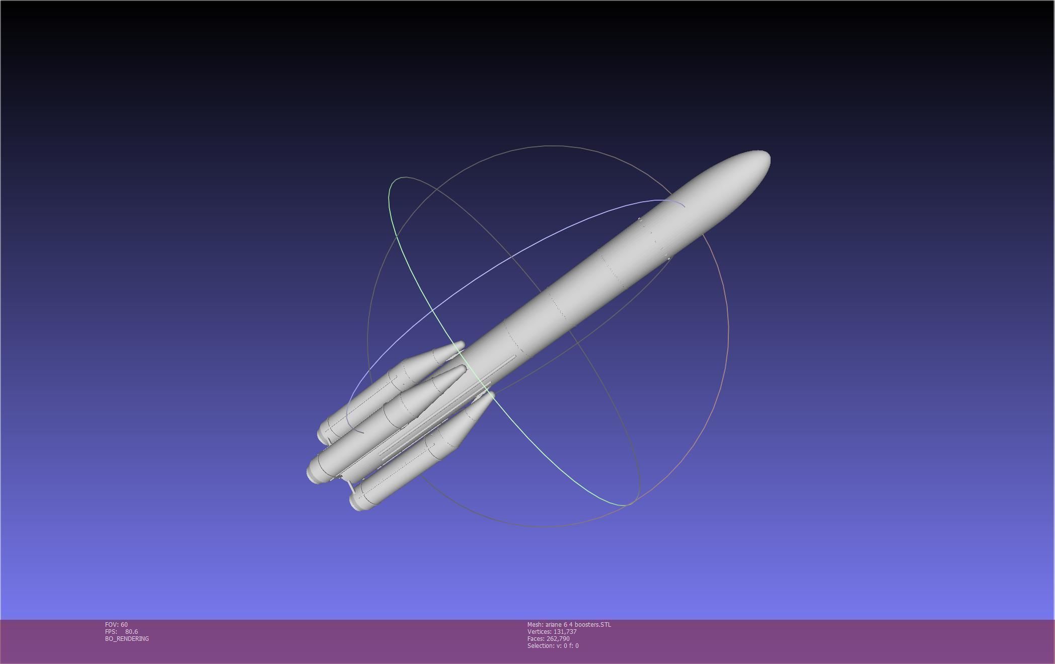 Ariane 6 Rocket - Detail Printable Scale Model 3D print model_75