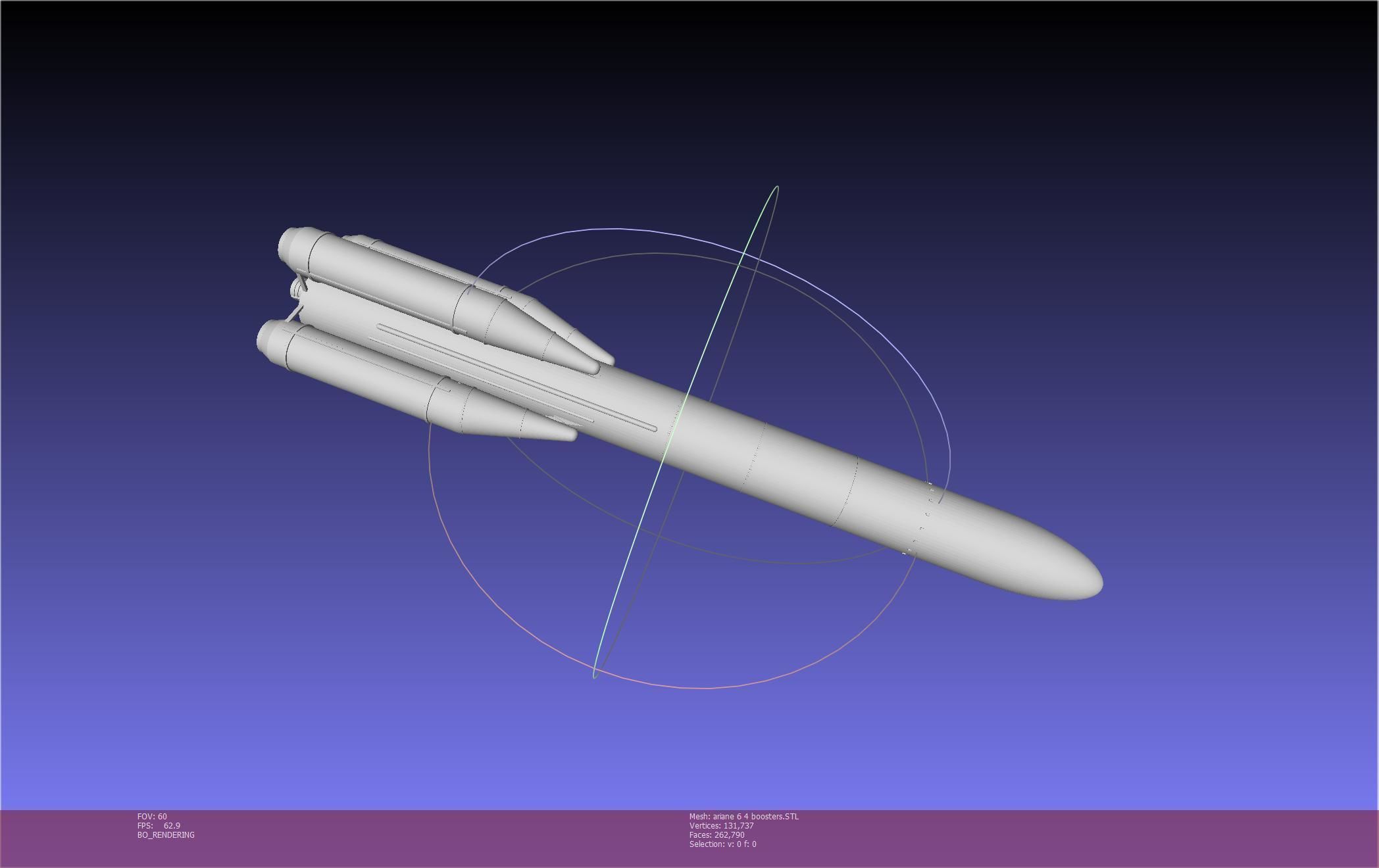 Ariane 6 Rocket - Detail Printable Scale Model 3D print model_70