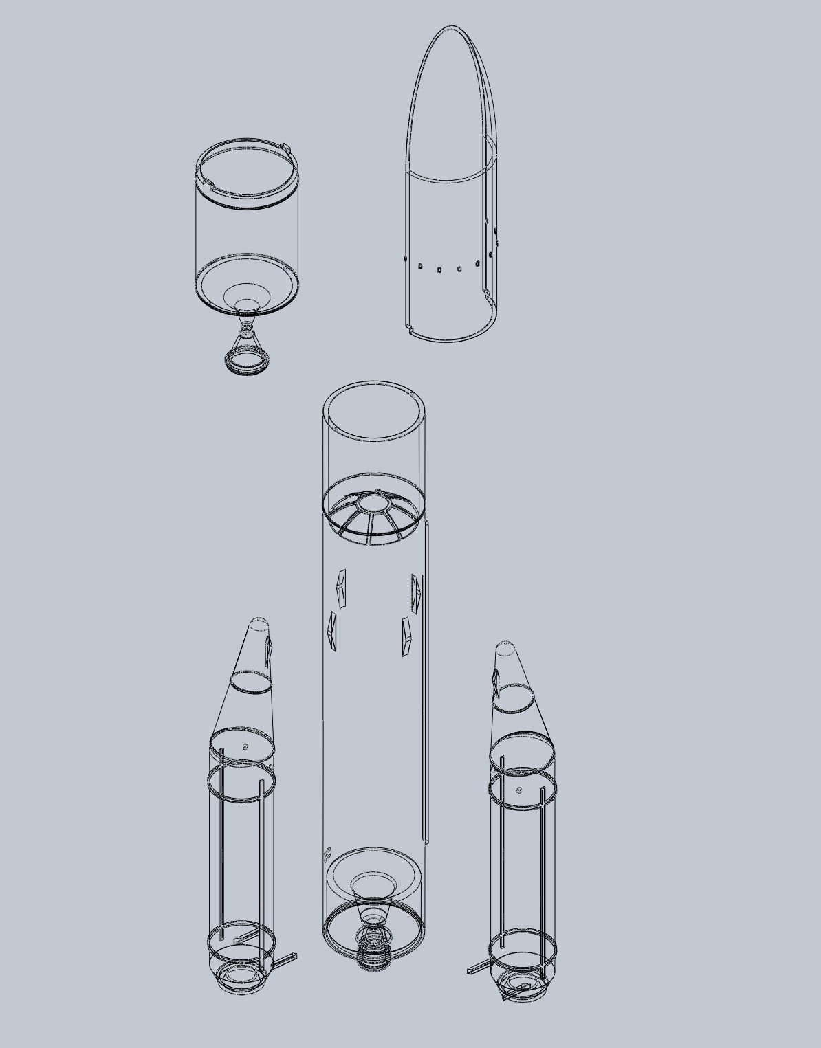 Ariane 6 Rocket - Detail Printable Scale Model 3D print model_8