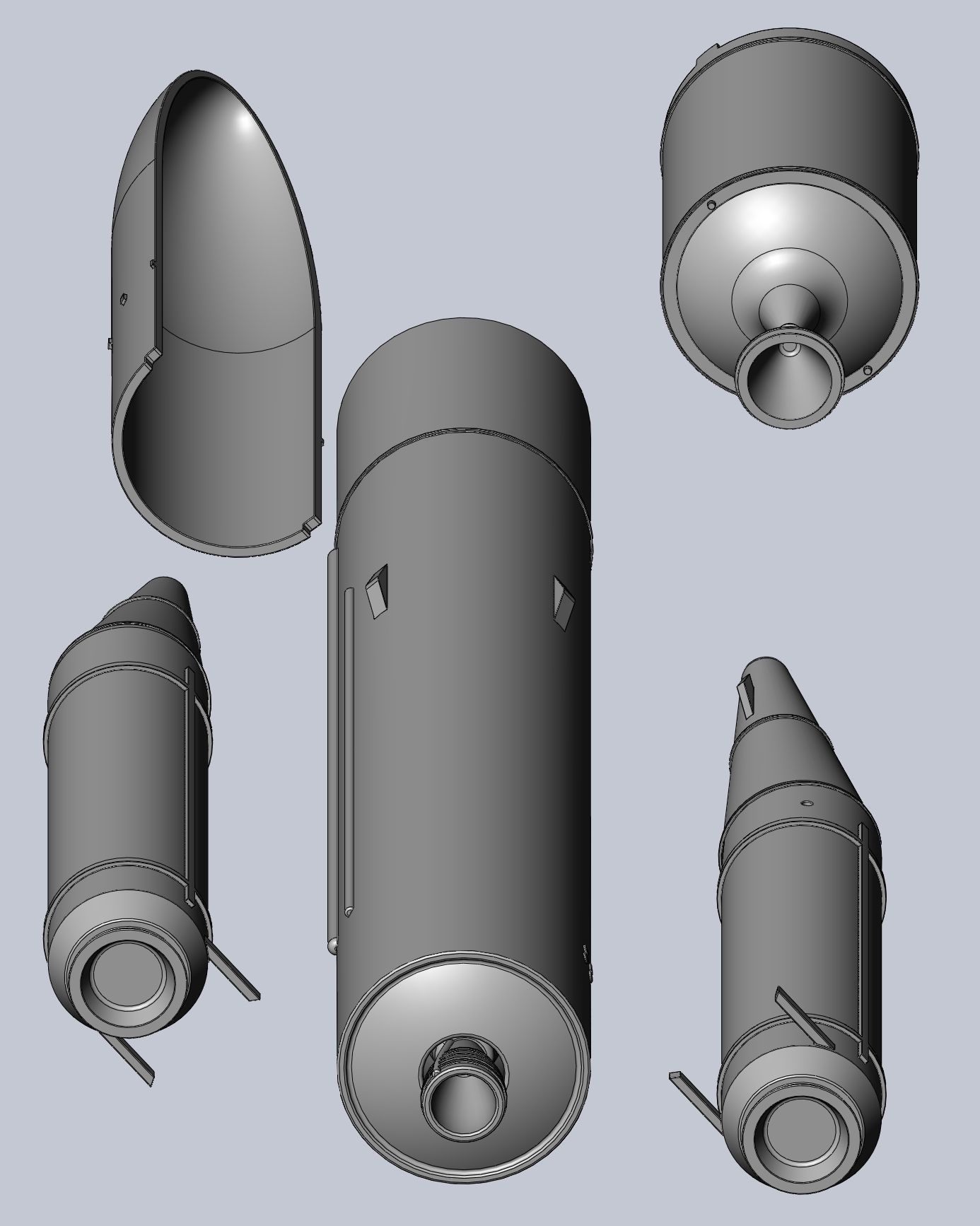Ariane 6 Rocket - Detail Printable Scale Model 3D print model_9