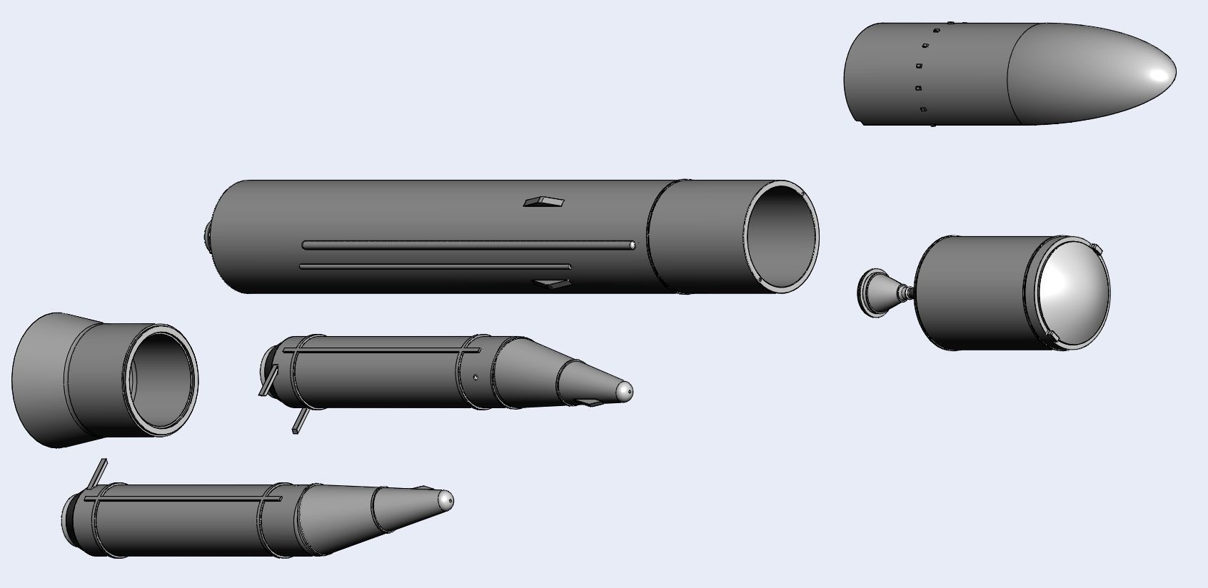 Ariane 6 Rocket - Detail Printable Scale Model 3D print model_2