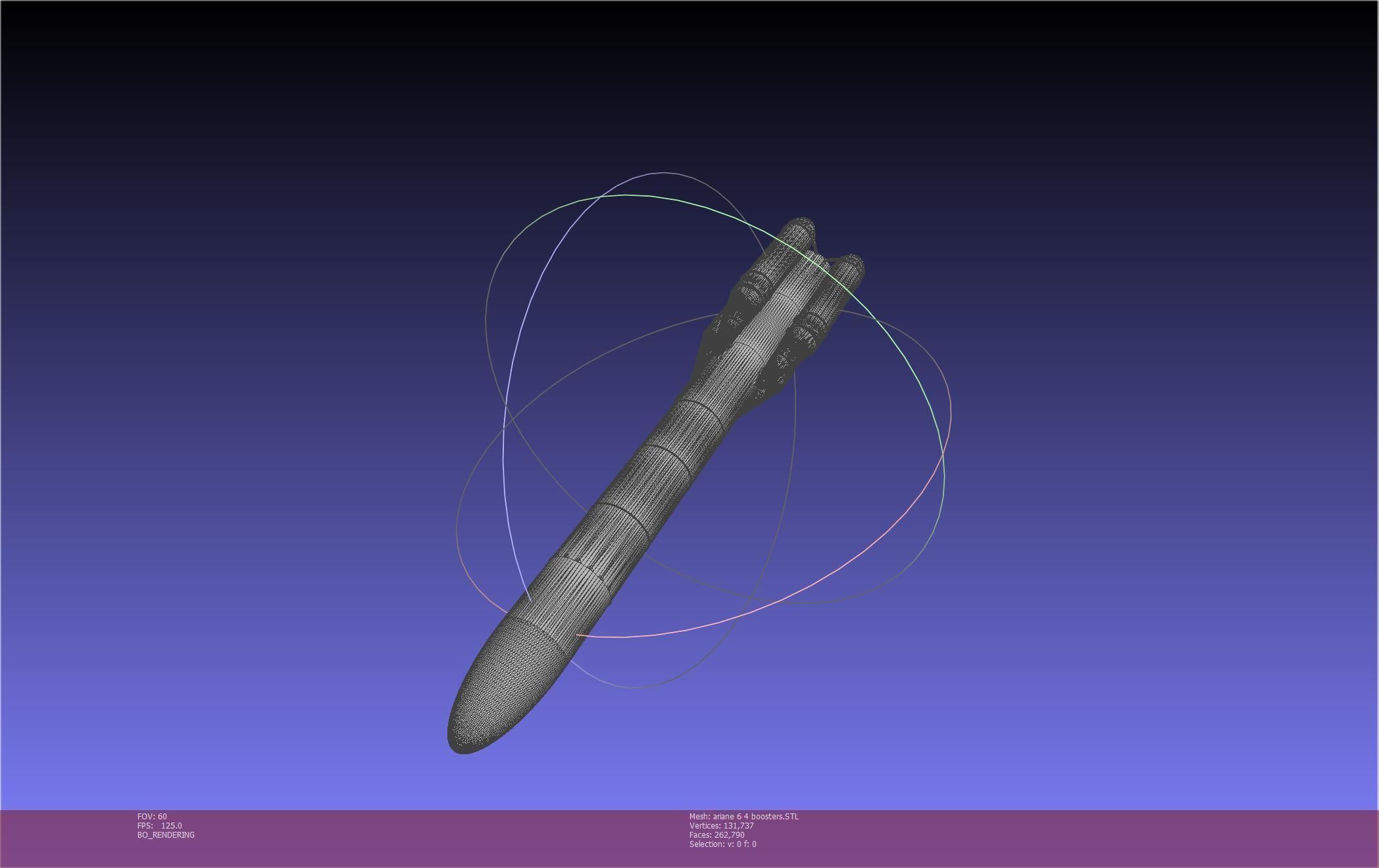 Ariane 6 Rocket - Detail Printable Scale Model 3D print model_66