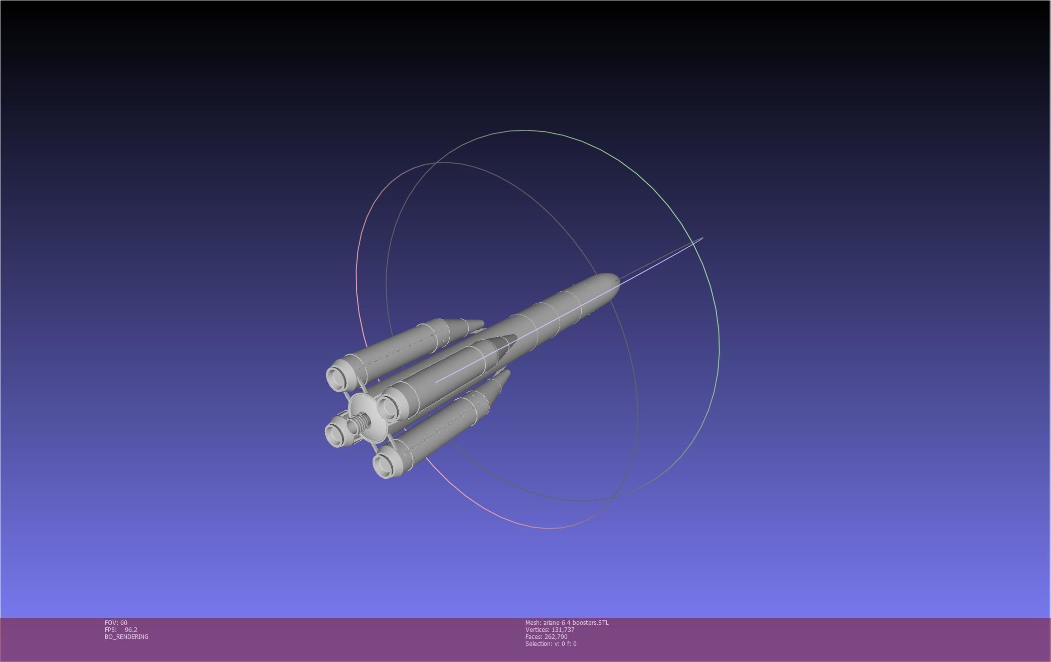 Ariane 6 Rocket - Detail Printable Scale Model 3D print model_53