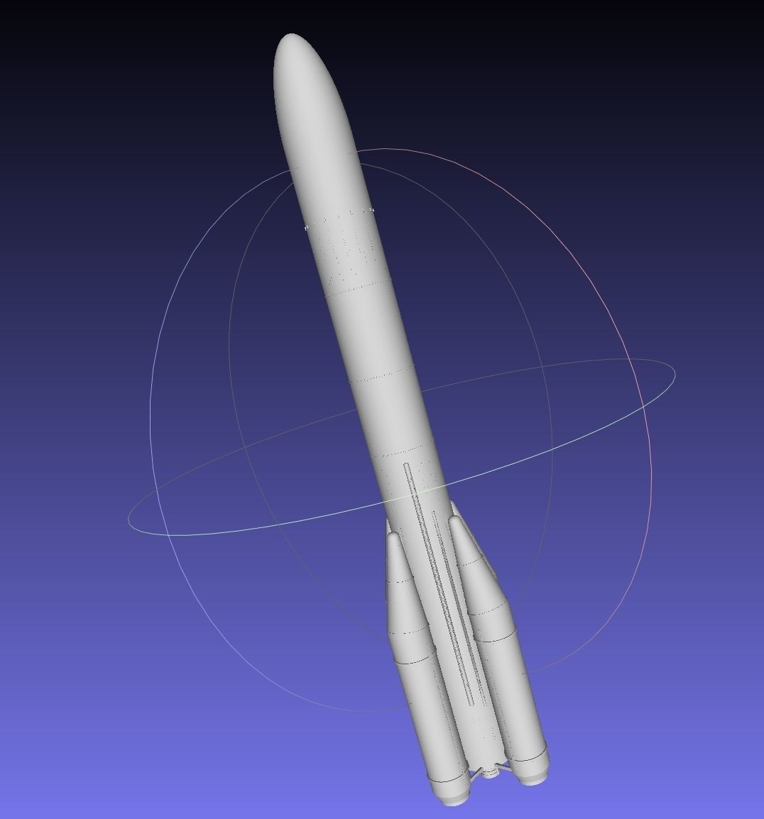 Ariane 6 Rocket - Detail Printable Scale Model 3D print model_17