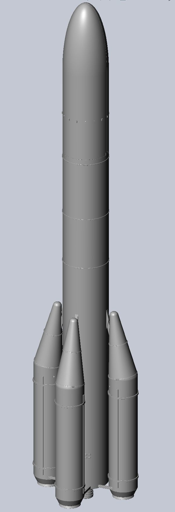 Ariane 6 Rocket - Detail Printable Scale Model 3D print model_15