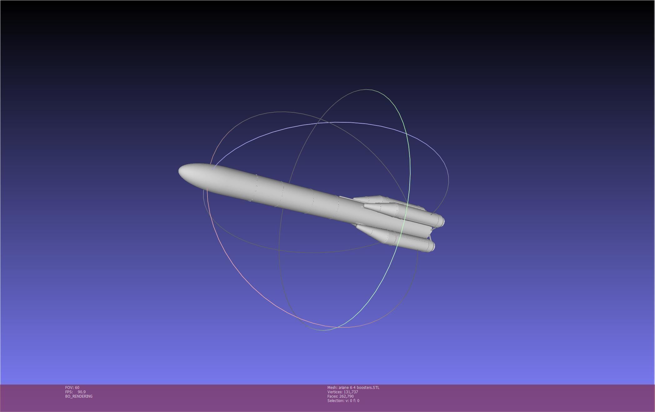 Ariane 6 Rocket - Detail Printable Scale Model 3D print model_51
