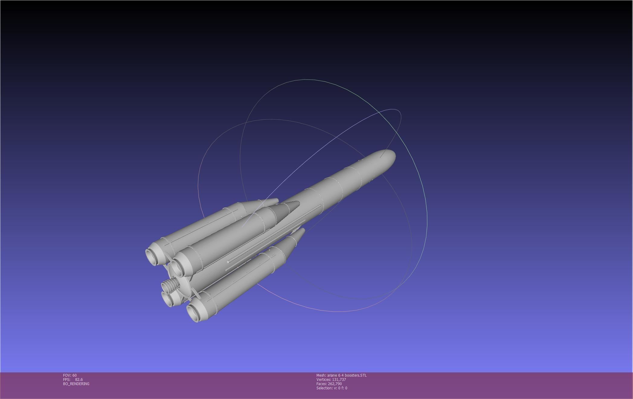Ariane 6 Rocket - Detail Printable Scale Model 3D print model_77