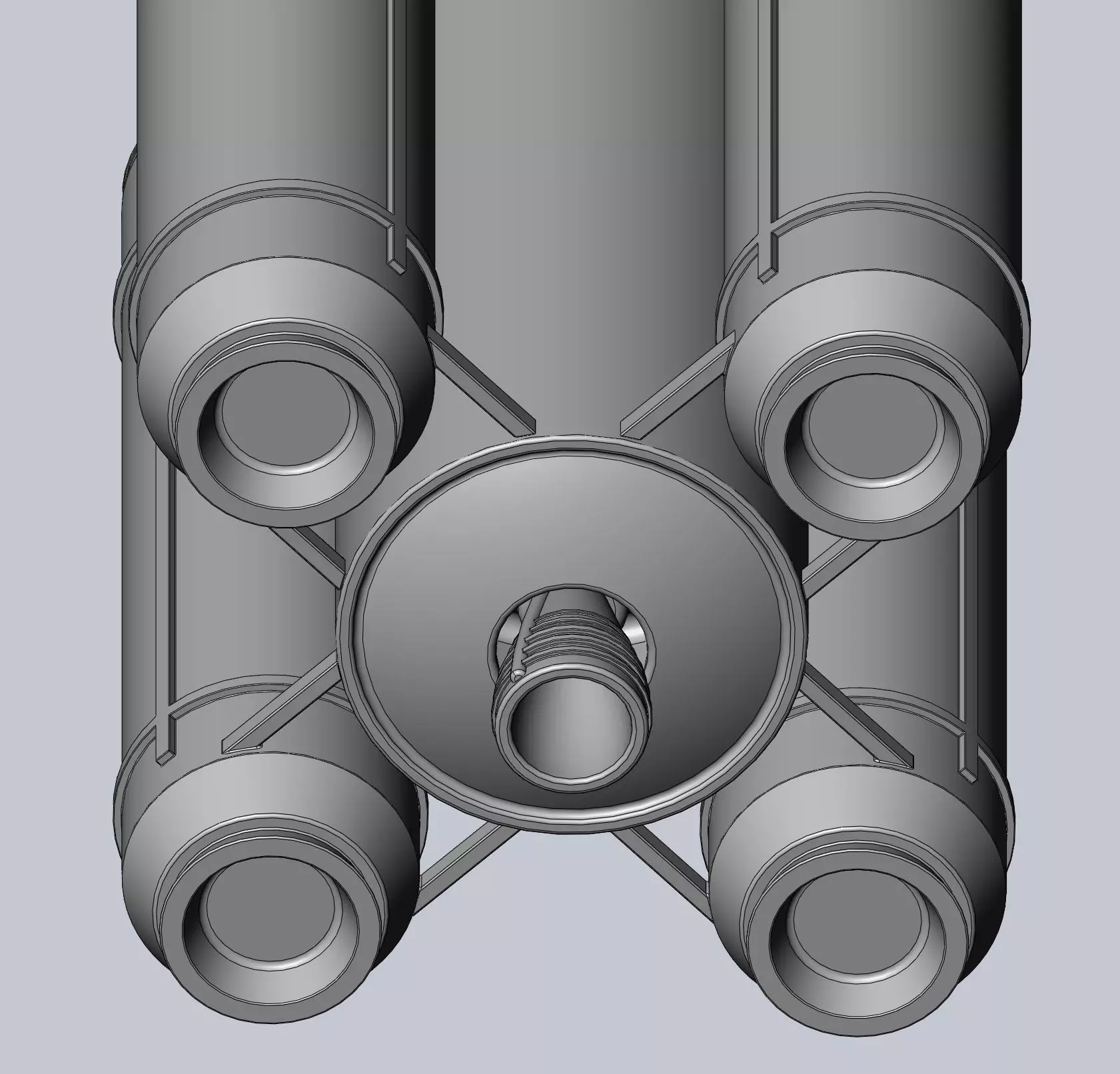 Ariane 6 Rocket - Detail Printable Scale Model 3D print model_0