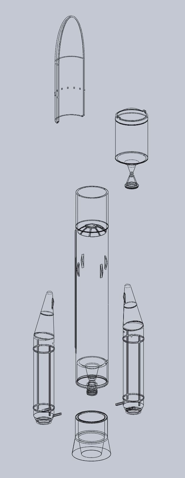 Ariane 6 Rocket - Detail Printable Scale Model 3D print model_3