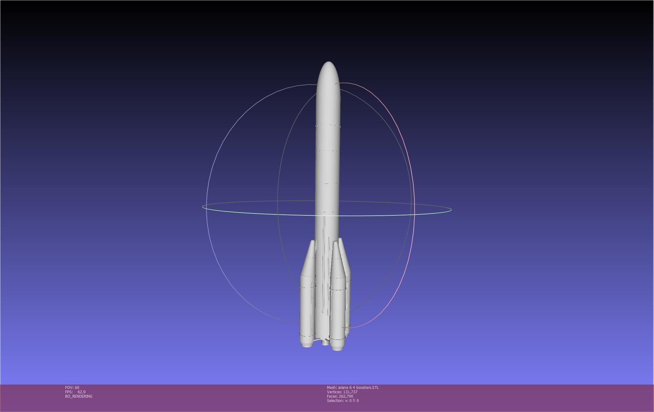 Ariane 6 Rocket - Detail Printable Scale Model 3D print model_43