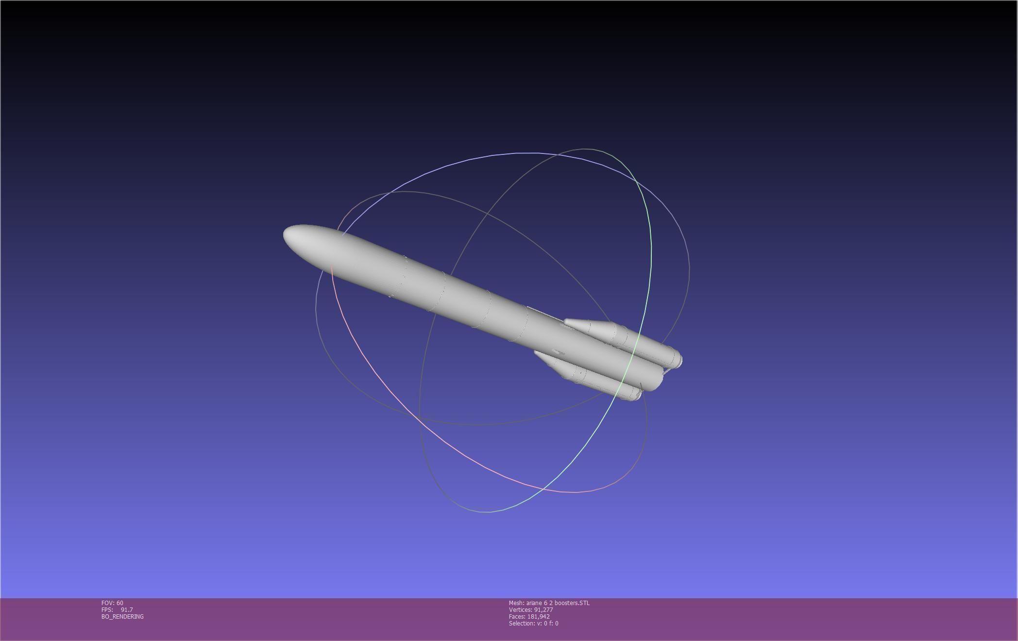 Ariane 6 Rocket - Detail Printable Scale Model 3D print model_38