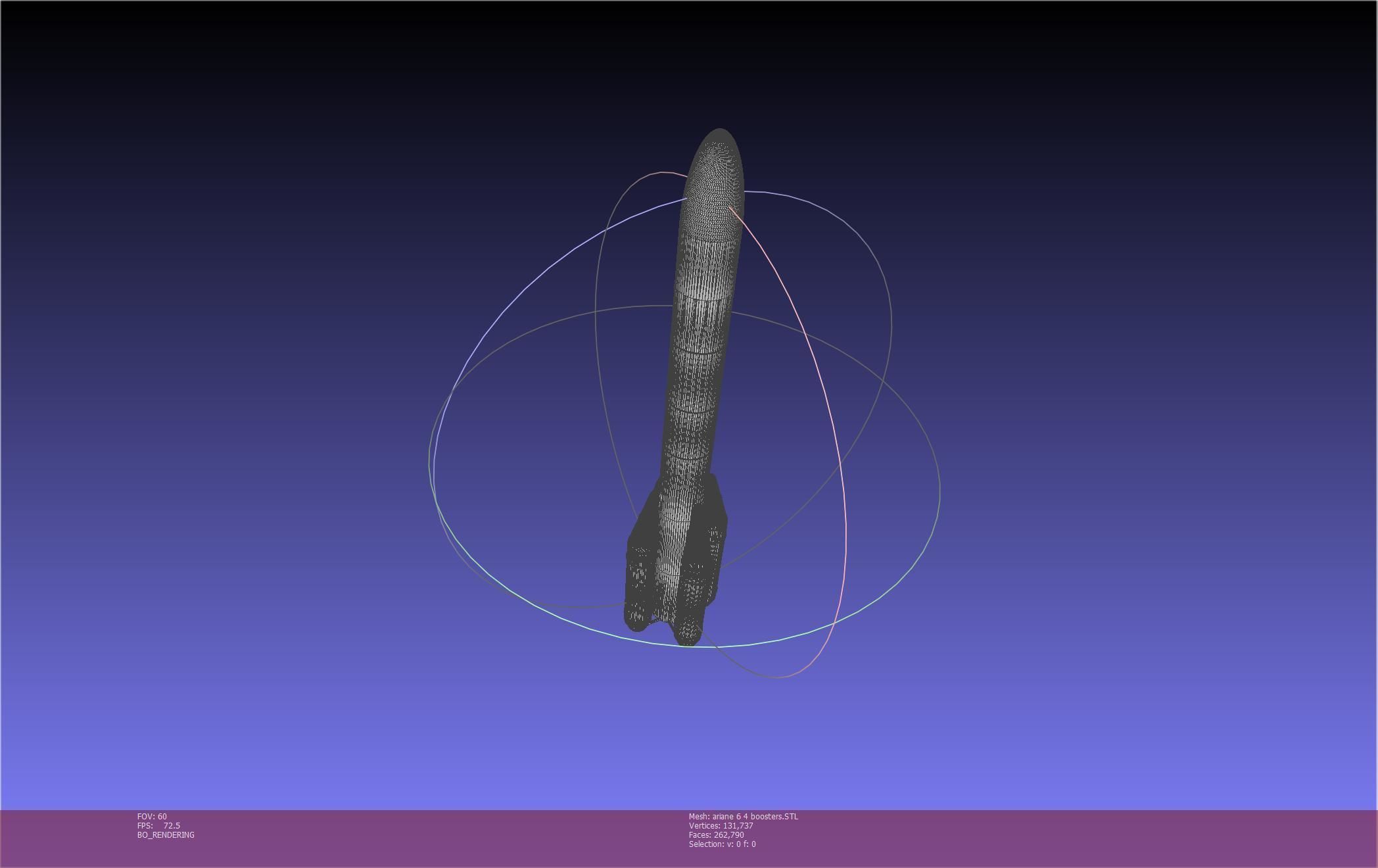 Ariane 6 Rocket - Detail Printable Scale Model 3D print model_46