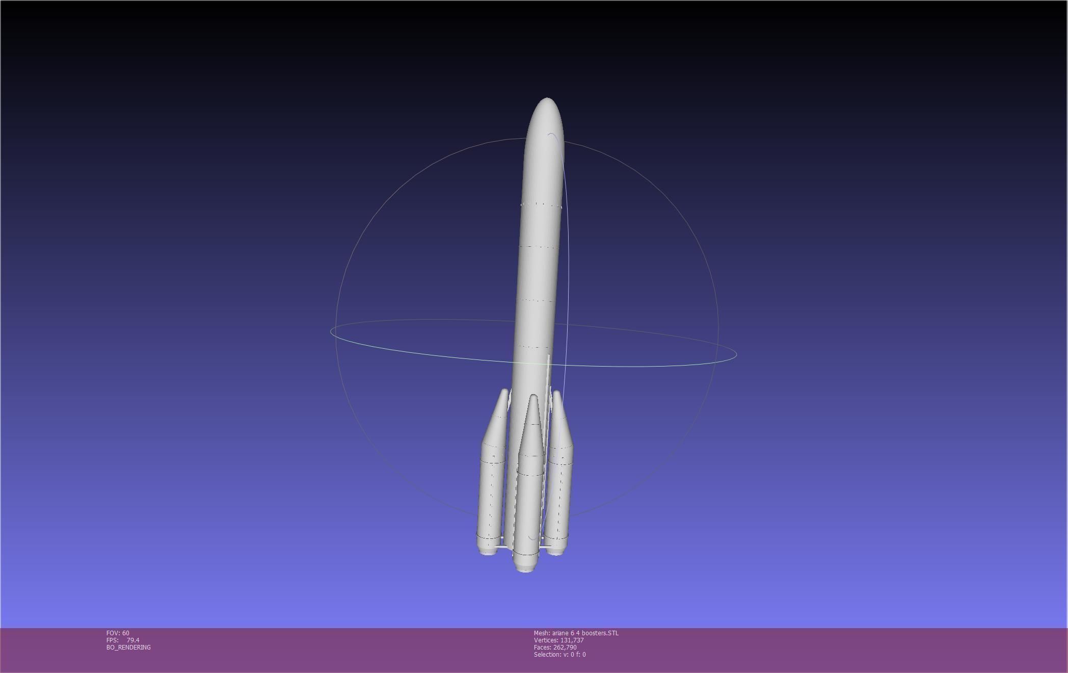 Ariane 6 Rocket - Detail Printable Scale Model 3D print model_44