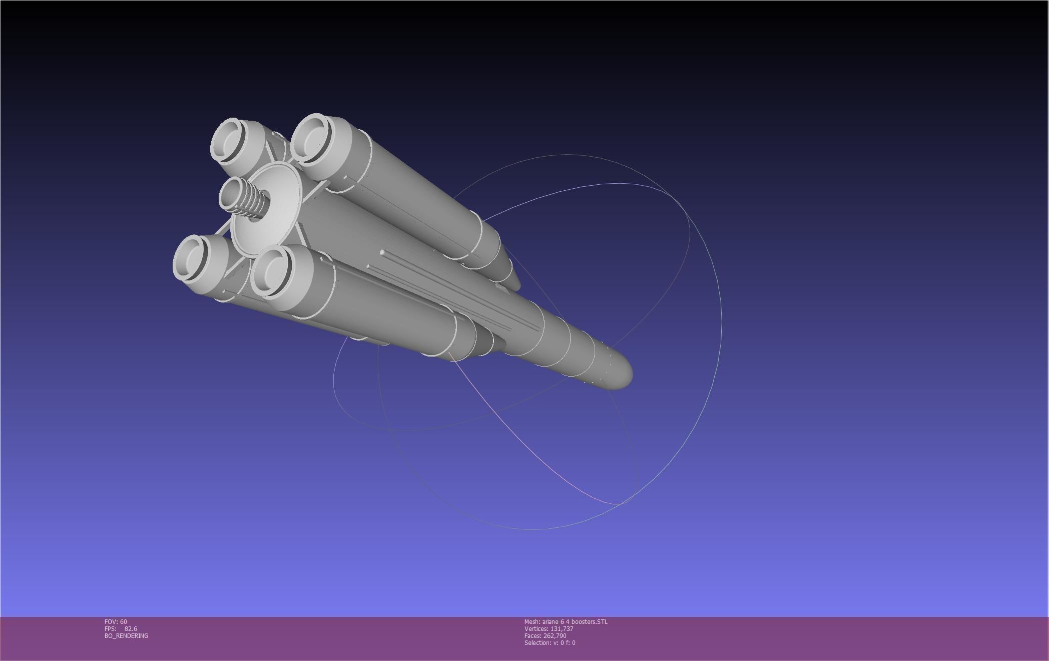 Ariane 6 Rocket - Detail Printable Scale Model 3D print model_72