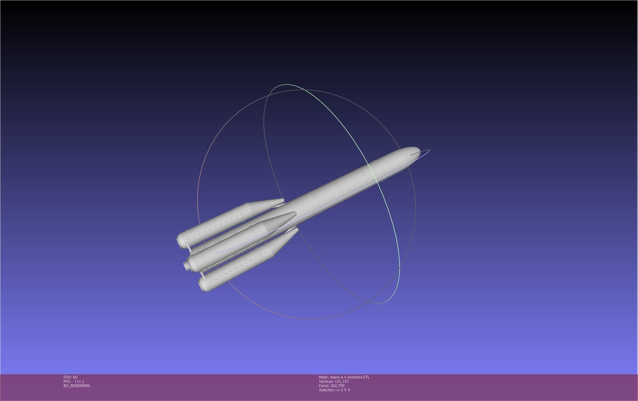 Ariane 6 Rocket - Detail Printable Scale Model 3D print model_59