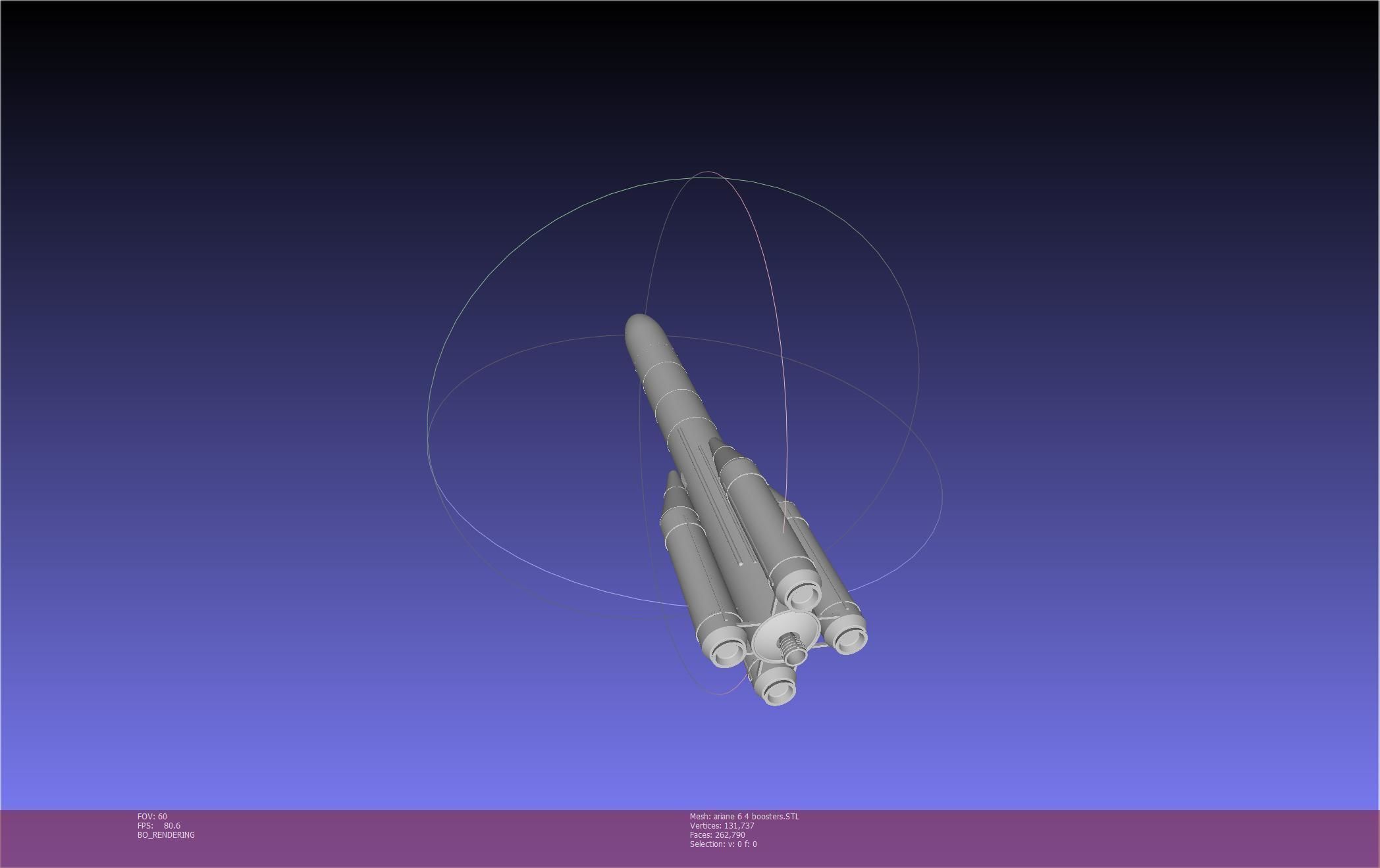 Ariane 6 Rocket - Detail Printable Scale Model 3D print model_50