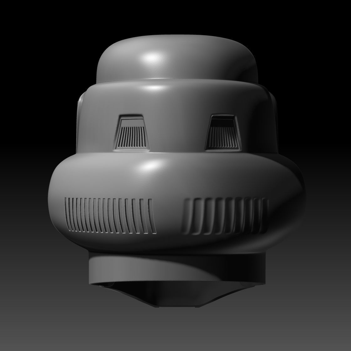 Star Wars Biker Scout Helmet 3D Printable Model 3D print model_6