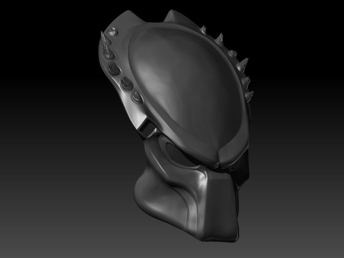 The Wolf Predator Not Wearable Mask Fanmade Printable 3D Model 3D print model_3