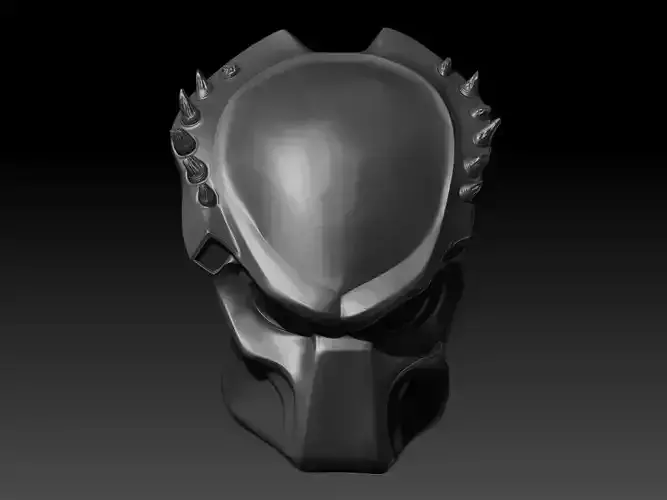 The Wolf Predator Not Wearable Mask Fanmade Printable 3D Model