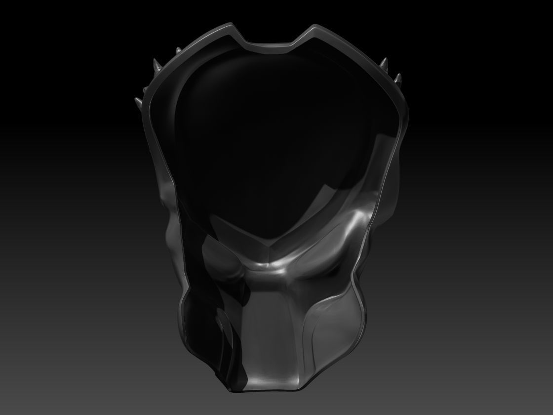 The Wolf Predator Not Wearable Mask Fanmade Printable 3D Model 3D print model_4