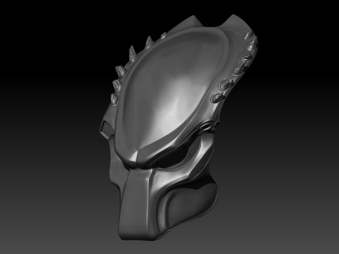 The Wolf Predator Not Wearable Mask Fanmade Printable 3D Model 3D print model_1