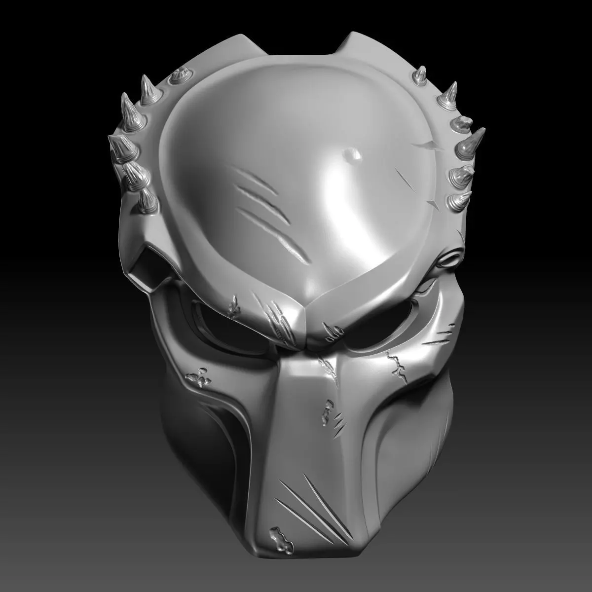 The Wolf Predator Wearable Mask 3D Printable Model 3D print model_0