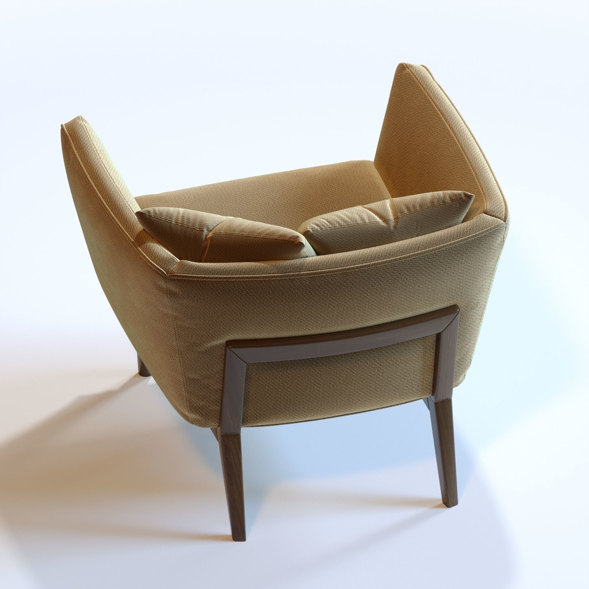 BRIGHT AARON LOUNGE CHAIR 3D model_3